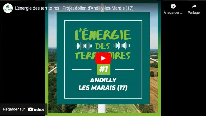 Valorem Andilly-les-marais L'énergie des territoires video