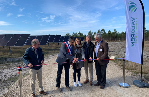 Inauguration du Parc solaire de Pontenx-Les-Forges