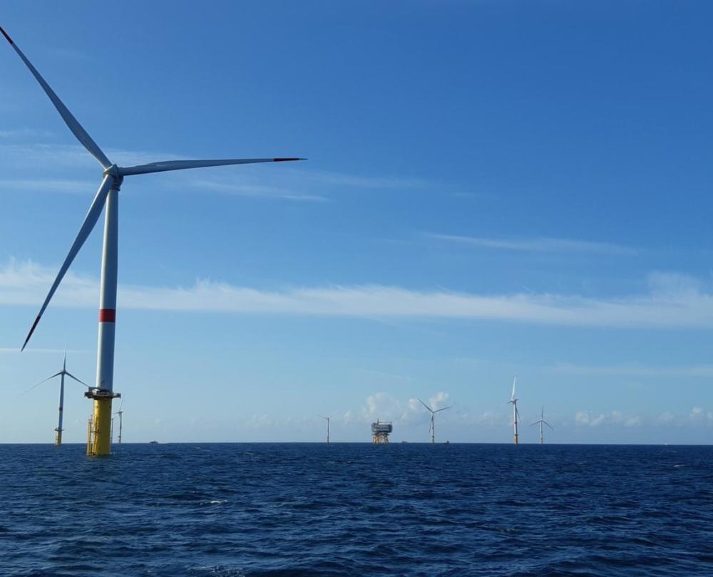 Saint Nazaire offshore wind farm. Credit : Mathieu BLANDIN
