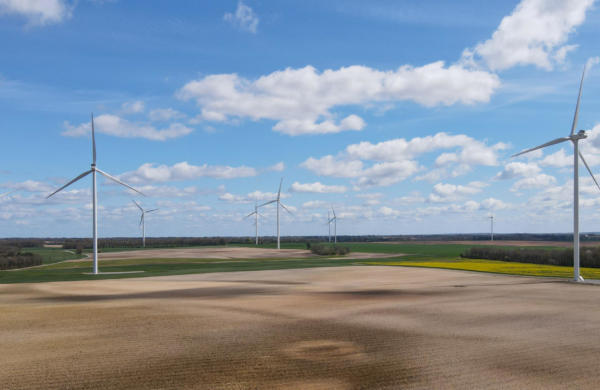 Parc éolien de Saint-Secondin ©EFB Com&Tech Production