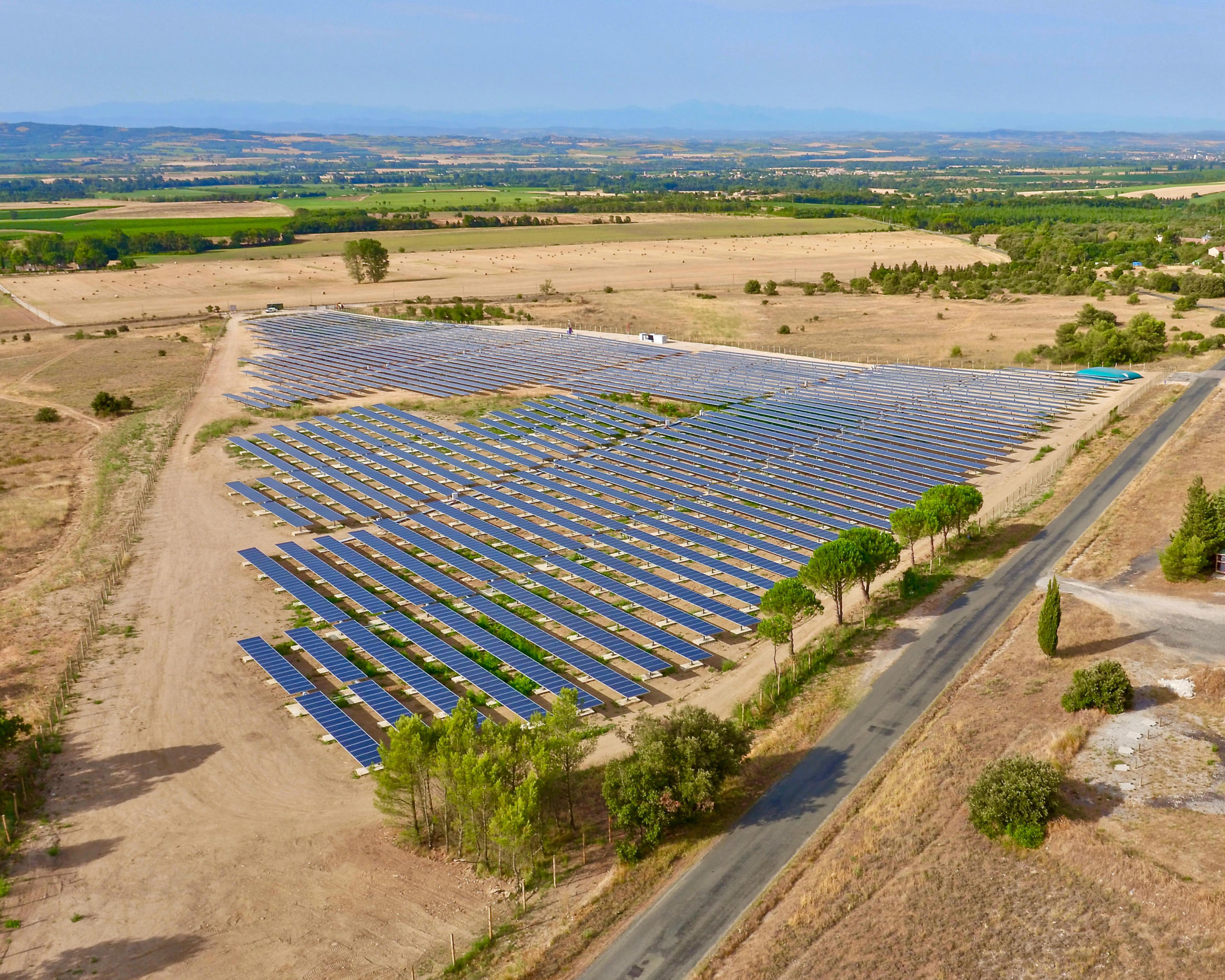 parc photovoltaïque d'Alzonne