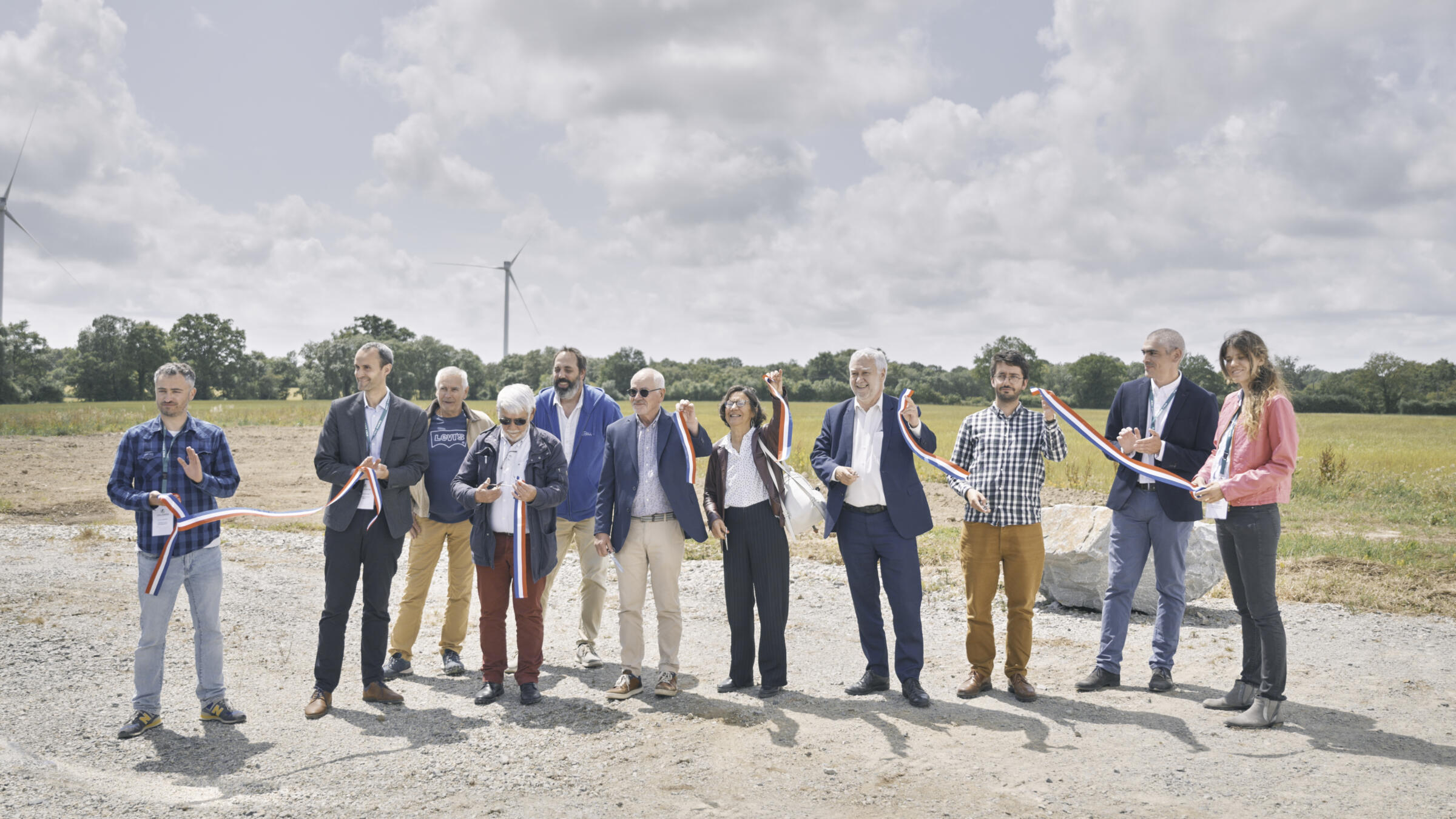 Inauguration du parc éolien de Rouans ©Stéphane Adam