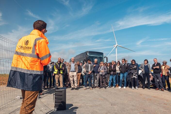Andilly-Les-Marais citizen wind farm - Inauguration ©Florian Garcia