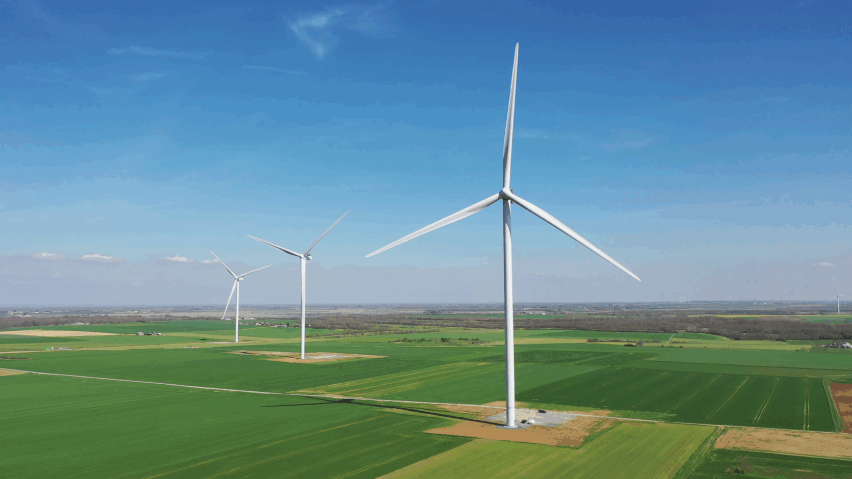 Andilly-Les-Marais citizen wind farm ©Focus Drone