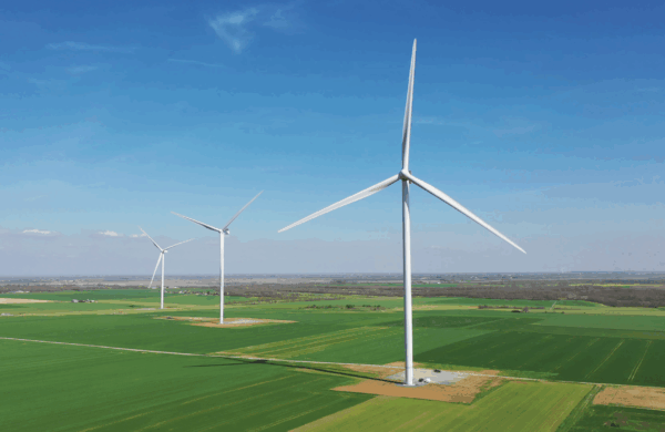 Andilly-Les-Marais citizen wind farm ©Focus Drone