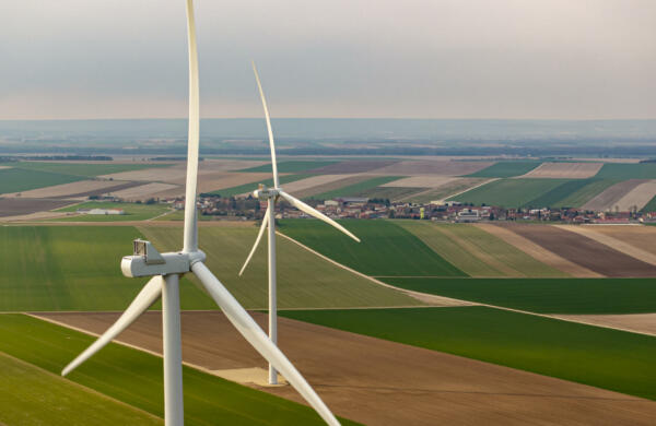 Cheniers wind farm ©Drone Agile