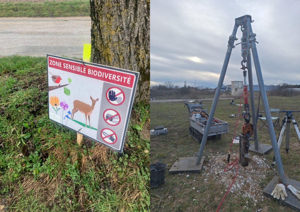 lancement travaux Pont d'Ain