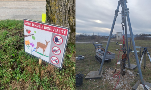 lancement travaux Pont d'Ain